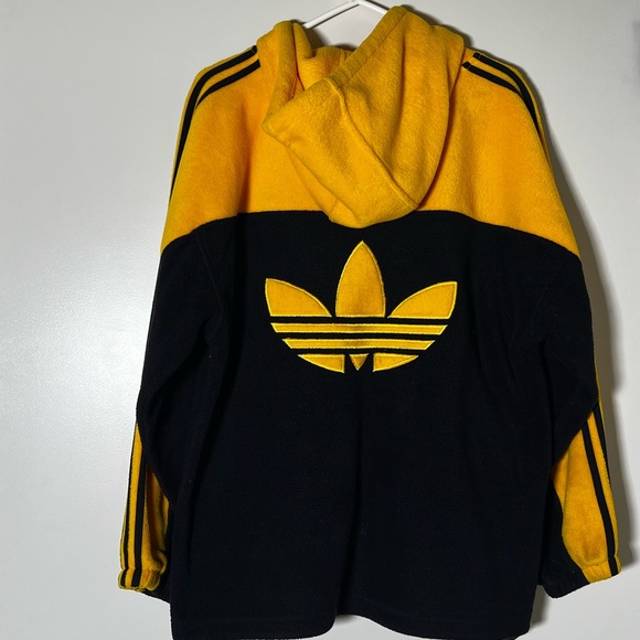 Vintage 90’s Adidas Fleece Quarter-Zip - Size Medium - Picture 2 of 3